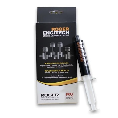 ROGER Engitech Nano Ceramic Coating - High Performance Ceramic Engine Oil Additive